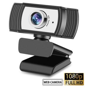 ウェブカメラ WEBカメラ 200万画素 HD 1080p 美顔機能 テレワーク マイク内臓 会議 オフィス ビデオチャット オンライン授業 在庫あり zoom｜jetaku