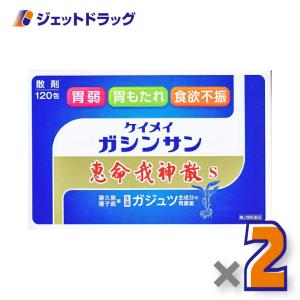 【第2類医薬品】〔胃腸〕 恵命我神散S 3g 120包入 ×2個｜ジェットドラッグ