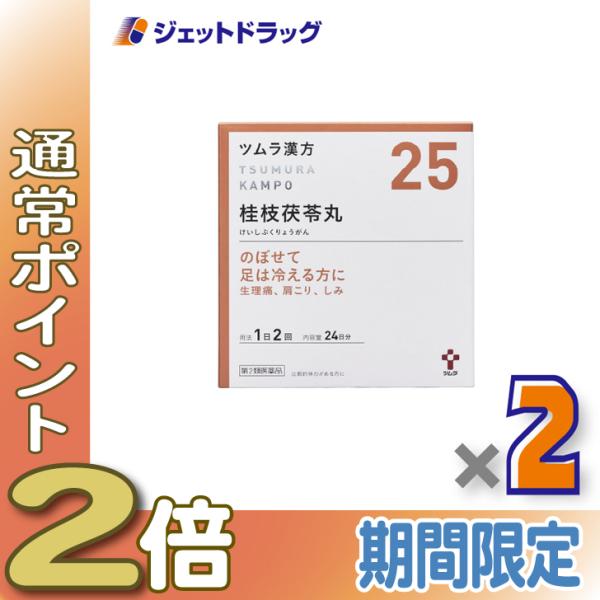 【第2類医薬品】ツムラ漢方桂枝茯苓丸料エキス顆粒A 48包 ×2個〔漢方・けいしぶくりょうがん〕