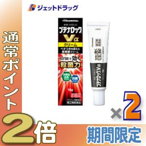 【指定第2類医薬品】〔水虫薬〕 ブテナロックVαクリーム 18g ×2個 ※セルフメディケーション税制対象｜ジェットドラッグ