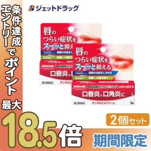 【指定第2類医薬品】メディケア デンタルピルクリーム 5g ×2個｜ジェットドラッグ