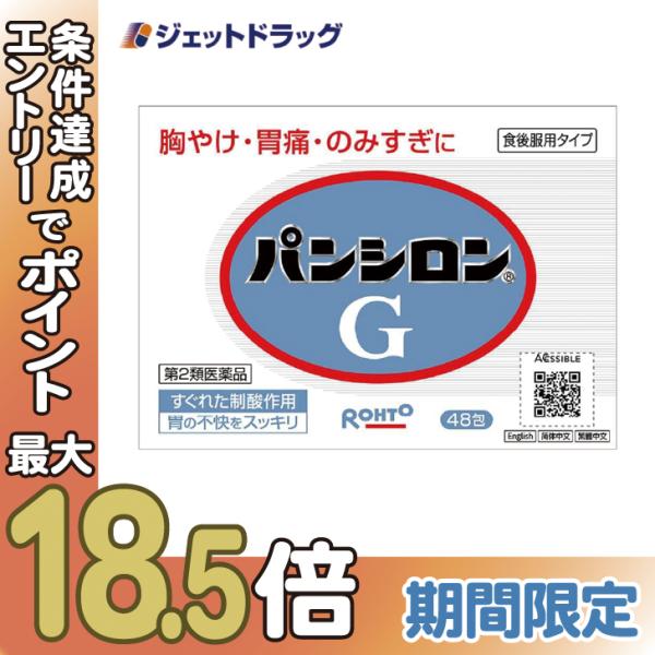 【第2類医薬品】パンシロンG 48包