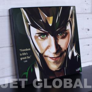 ロキ/ LOKI VER1 / ポップアートパネル/マーベル/POPARTPANEL/MARVEL