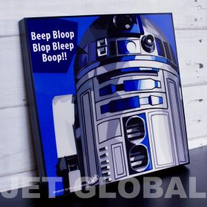 R2D2 VER.2 / ポップアートパネル/スターウォーズ/POPARTPANEL/STARWARS