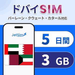 ドバイ カタール バーレーン クウェート SIM...の商品画像