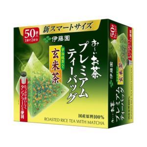 伊藤園 お〜いお茶プレミアムティーバッグ 抹茶入り玄米茶50袋