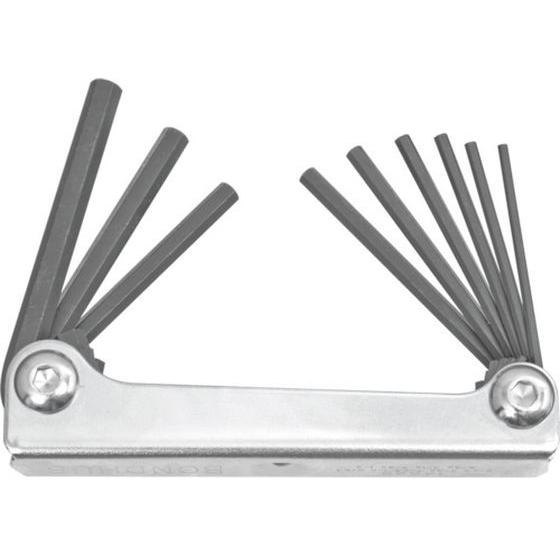 【お取り寄せ】ボンダス メタルナイフ型ツール 9本組(5／64-1／4) MHF9 六角棒レンチ ド...