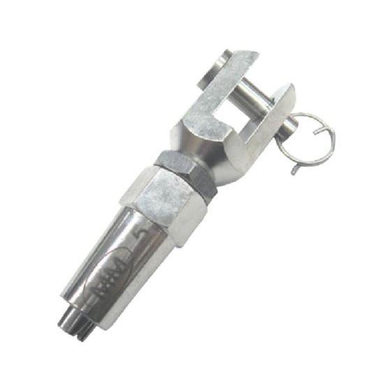 【お取り寄せ】水本 ステンレス ロックターミナルフォーク B-2421 ワイヤー スリング 吊具 バ...