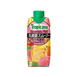 キリン トロピカーナ エッセンシャルズ プラス 乳酸菌スムージー 330ml  果汁飲料 野菜ジュース 缶飲料 ボトル飲料 スムージーの商品画像