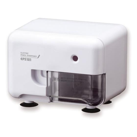 アスカ 電動シャープナー 省電力タイプ ホワイト EPS121W 電動 鉛筆削り 鉛筆 色鉛筆