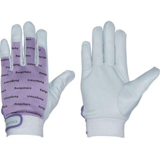 【お取り寄せ】ペンギンエース エレカー (パープル・フリーサイズ) TH-543 牛革手袋 革手袋 ...