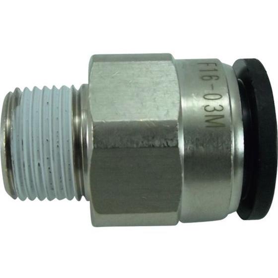 【お取り寄せ】チヨダ ファイブメイルコネクタ 16mm・R3／8 F16-03M 汎用管継手 コンプ...