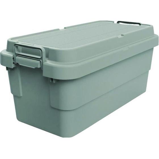【お取り寄せ】TRUSCO トランクカーゴ フラット天板仕様 70L グレー GYCF-70 ツール...