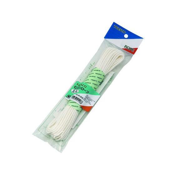 【お取り寄せ】TRUSCO ビニロンロープ 3つ打 線径3mm×長さ10m R-310 ビニロンロー...