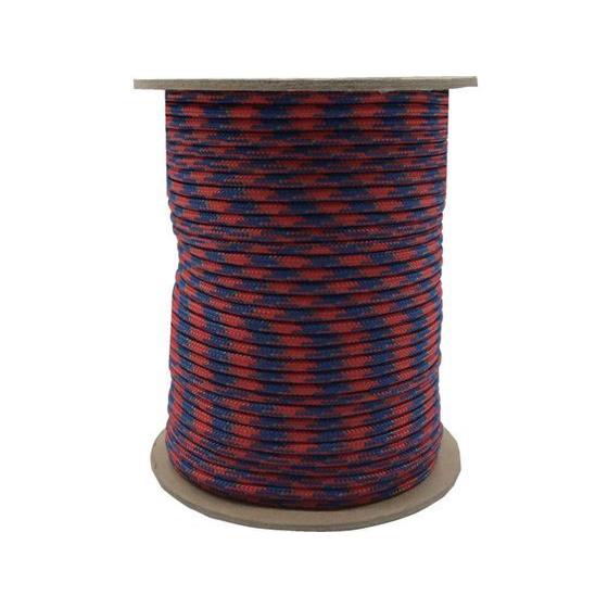 【お取り寄せ】ユタカメイク 強力カラーコード 4mm×100m(赤／青) PSCC-414 ナイロン...