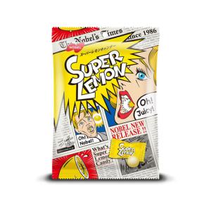 ノーベル スーパーレモンキャンデー 80g キャンディ 飴 グミ タブレット お菓子