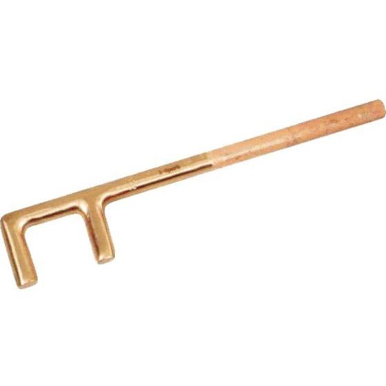 【お取り寄せ】HAMACO バルブハンドル(丸) CBVH-500 レンチ スパナ 防爆 絶縁工具 ...