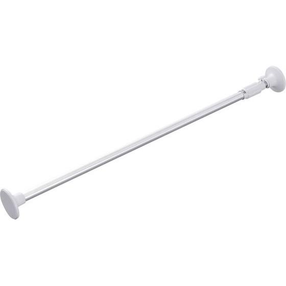 アイリスオーヤマ 浴槽用ステンレス超強力伸縮棒 ホワイト YSP-190R 浴室 洗面所 日用雑貨