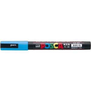 三菱鉛筆 ポスカ 細字 水色 PC3M.8 ポス...の商品画像
