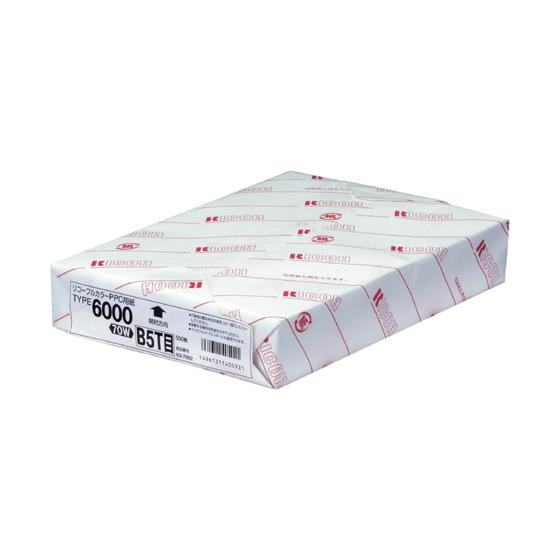 リコー フルカラーコピー用紙 タイプ6000(70W) B5 500枚 637882 Ｂ５ カラーレ...