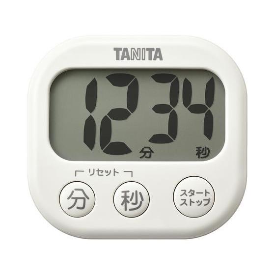 タニタ 抗菌でか見えタイマー アイボリー TD429IV 調理器 キッチン家電 調理家電