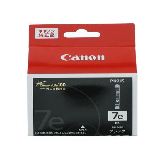 キヤノン インクジェットインク ブラックBCI-7eBK 0364B001 キャノン ＣＡＮＯＮブラ...
