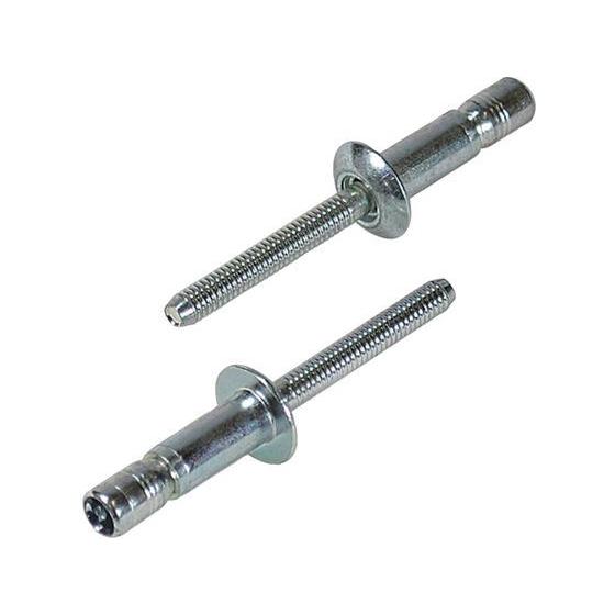 【お取り寄せ】エビ 高強度ブラインドリベット Sボルト(丸頭) Φ6.4／板厚15.9mm (100...