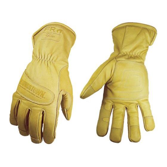 【お取り寄せ】YOUNGST 革手袋 FRウォータープルーフ アルティメット ケブラー(R) L 牛...