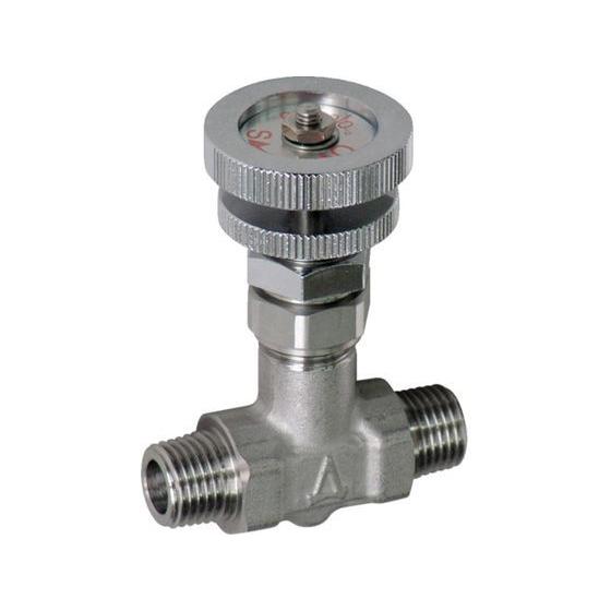 【お取り寄せ】ASOH チッコロ-α 外×外ネジ型 PT1／4 SS-1022 バルブ 弁 コック ...