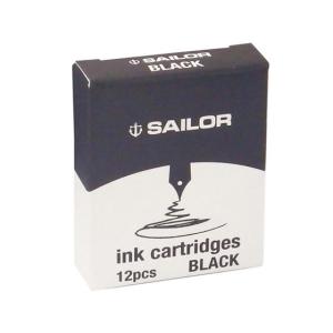 セーラー万年筆 万年筆用カートリッジインク 12本入 黒 13-0404-120
