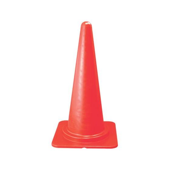 【お取り寄せ】ミツギロン やわらかコーン 380×700 YC-R 三角コーン 区画 現場 安全 作...