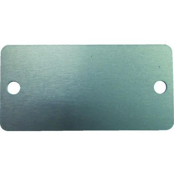 【お取り寄せ】IM 刻印用アルミプレート 20×40×0.8 2-φ3 4-R2 10枚入 AL-2...