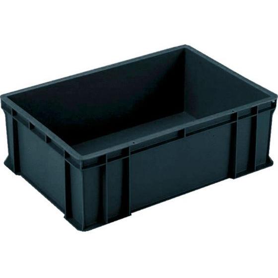 【お取り寄せ】リス BE型導電性コンテナーB-56導電 ブラック BE-56 ボックスコンテナ 保管...