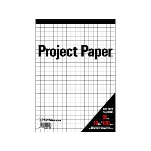 オキナ プロジェクトペーパー B5 10mm方眼 PPB50S  プロジェクトペーパー 事務用ペーパー ノート