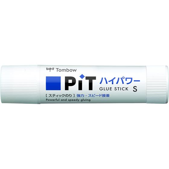 トンボ鉛筆 ピットハイパワー 10g PT-TP 工作のり 学校 スティックのり のり 接着剤 切る...