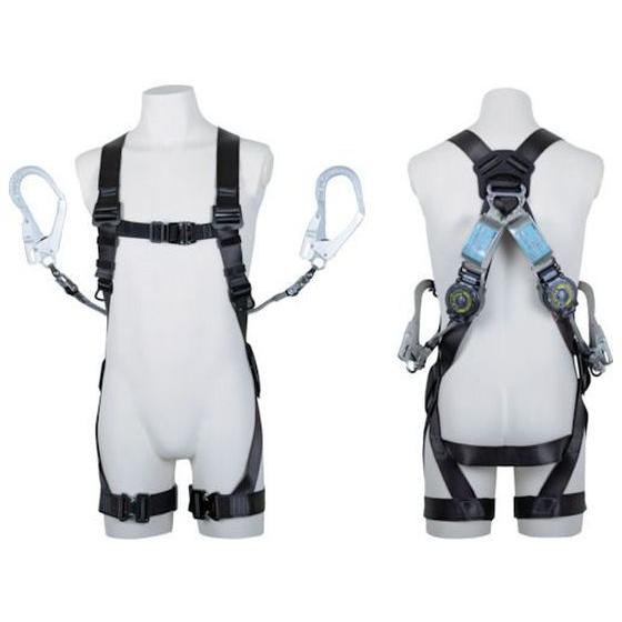 【お取り寄せ】ツヨロン 黒影ハーネスハーネス ツインSRリトラ Mサイズ 墜落制止用器具 安全保護具...