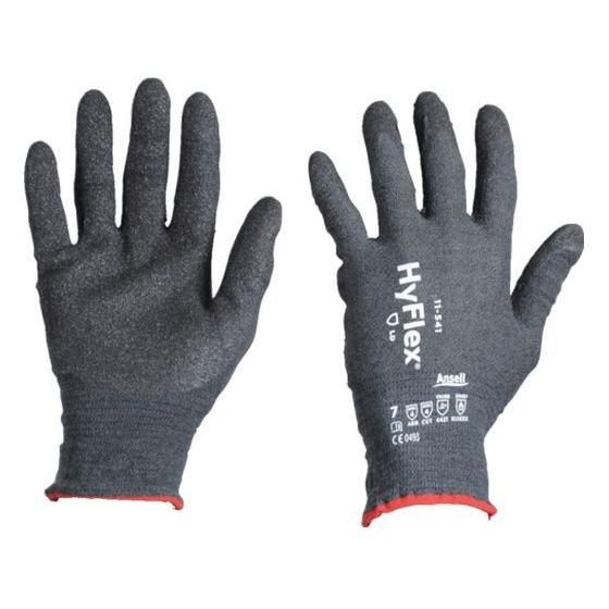 【お取り寄せ】アンセル 耐切創手袋 ハイフレックス 11-541 Sサイズ 11-541-7 アラミ...