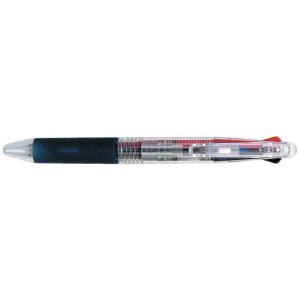 セーラー フェアライン3プラスクリップ 3色ボールペン クリア 16-8302-202 ボールペンの商品画像