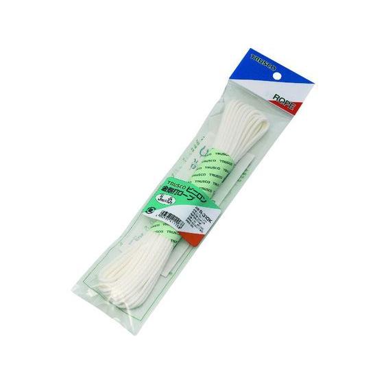 【お取り寄せ】TRUSCO ビニロンロープ 金剛打 線径3mm×長さ10m R-310K ビニロンロ...