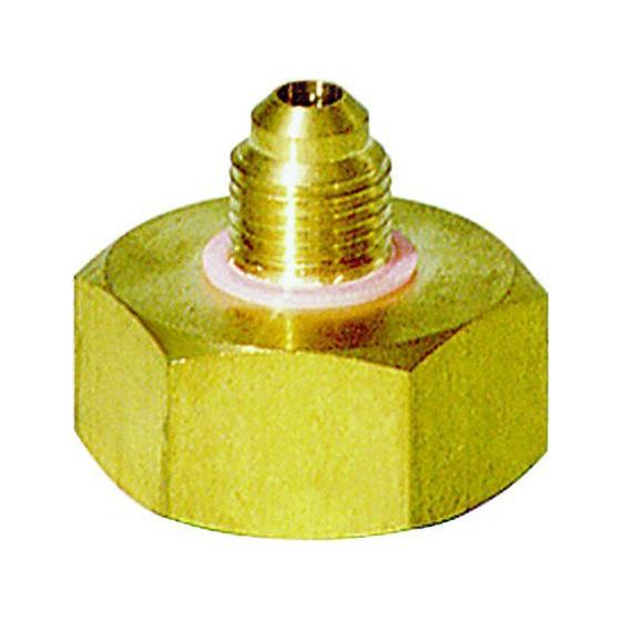 【お取り寄せ】アサダ R410A用ボンベアダプタ Y07101A 空調配管工具 水道 空調配管用工具...