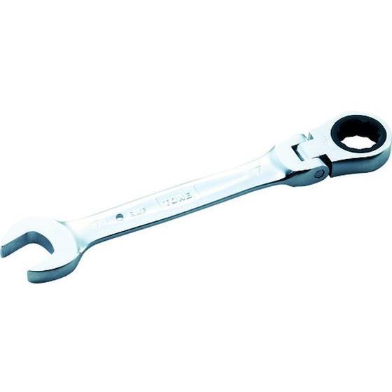 【お取り寄せ】TONE 首振ラチェットめがねレンチ 17mm RMF-17 ラチェットレンチ レンチ...