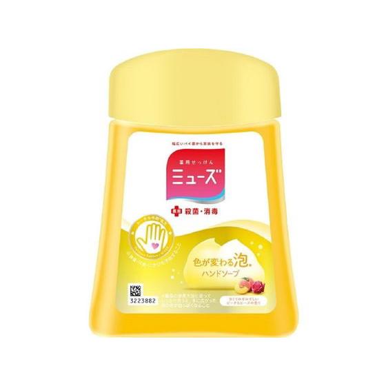 レキットベンキーザー 泡ミューズ ノータッチ付替ボトル ピーチ&amp;ローズ 250ML 泡ハンドソープ ...