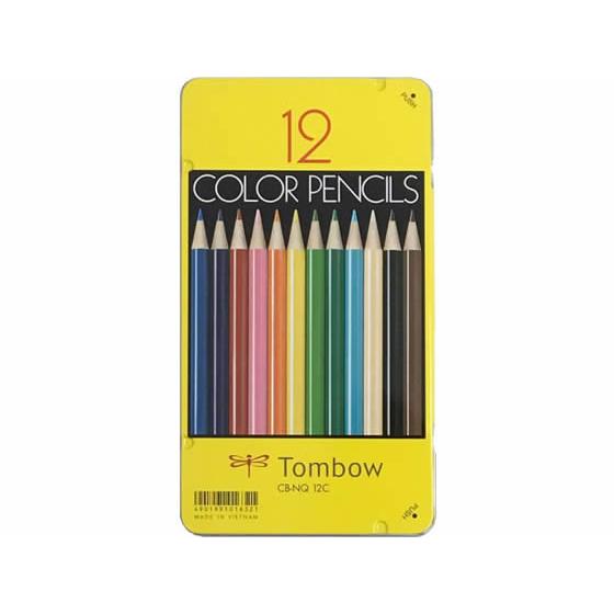 トンボ鉛筆 色鉛筆 12色セット CB-NQ12C