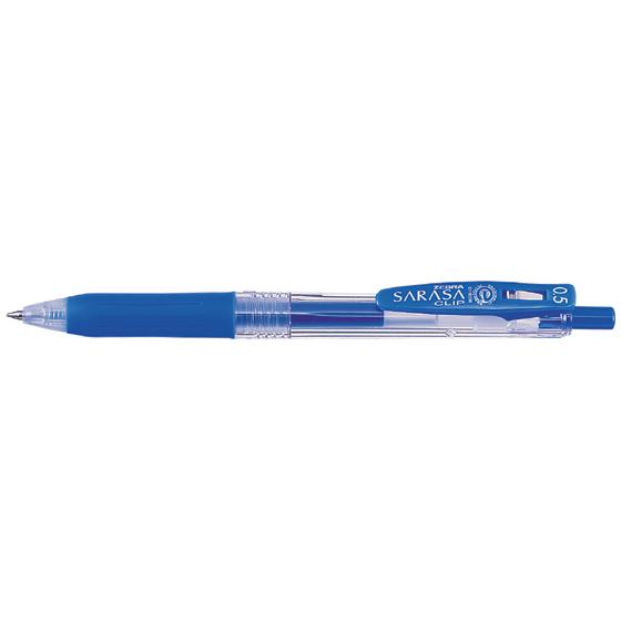 ゼブラ/サラサクリップ0.5 ペールブルー/JJ15-PB  青インク 水性ゲルインクボールペン ノ...