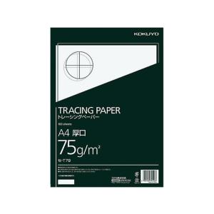 コクヨ ナチュラルトレーシングペーパー 厚口(無地) A4 100枚 セ-T79  厚口タイプ トレーシングペーパー 製図用紙｜JetPrice