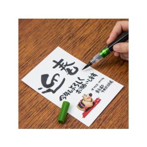ペンテル ぺんてる筆 太字 XFL2B 濃墨 ...の詳細画像2