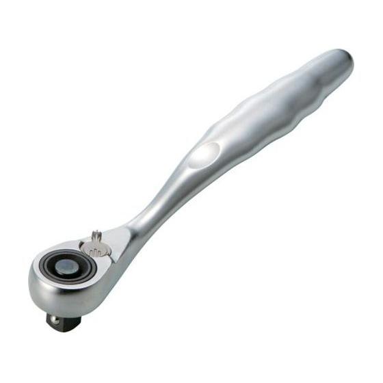 【お取り寄せ】TRUSCO ラチェットハンドル 差込角12.7 全長240mm TSRH4-A ソケ...