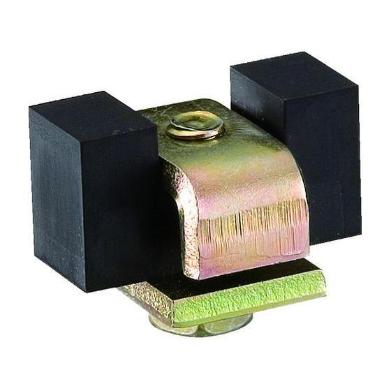 【お取り寄せ】ダイケン アルミドアハンガー SD10ストッパー SD10-ST 内装商品 建築金物 ...