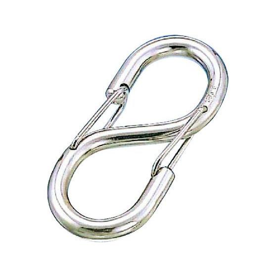 【お取り寄せ】水本 ステンレス Sカンフック 線径12mm 長さ150mm (1個=1袋) 吊具 物...