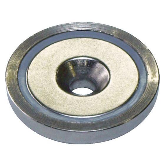 【お取り寄せ】マグナ ネオジ磁石プレートキャッチ(皿穴タイプ) (1個入) 1-NCC48RA マグ...